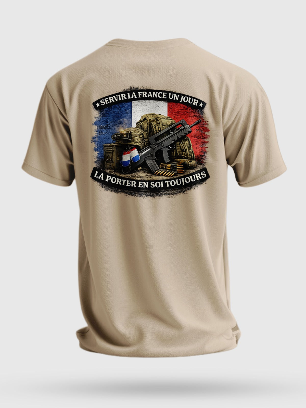 SERVIR LA FRANCE UN JOUR, LA PORTER EN SOI TOUJOURS