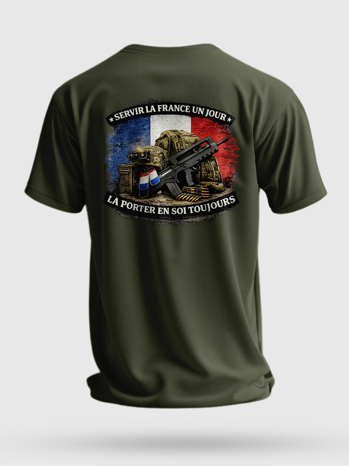 SERVIR LA FRANCE UN JOUR, LA PORTER EN SOI TOUJOURS