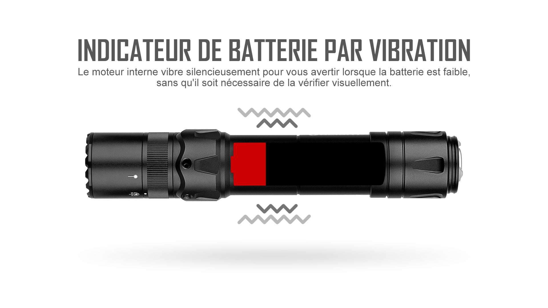 Olight Odin GL | Lampe tactique avec laser vert 1500 Lumens