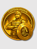 PATCH CAPTAIN PERRIN