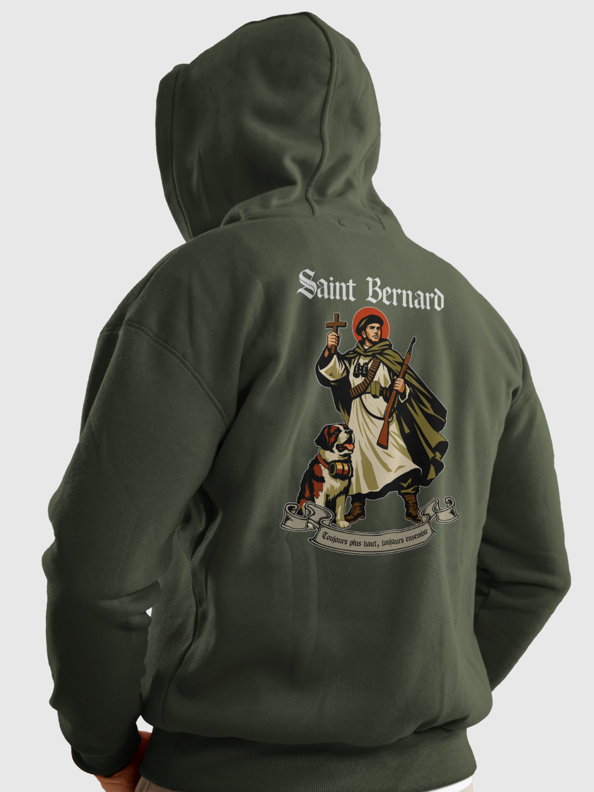 SWEAT SAINT BERNARD - MASSACRE