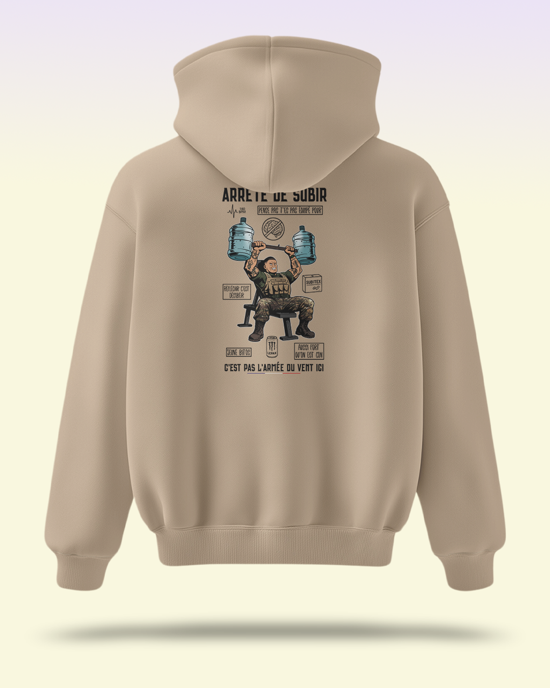 SWEAT ARRÊTE DE SUBIR - LEPAX