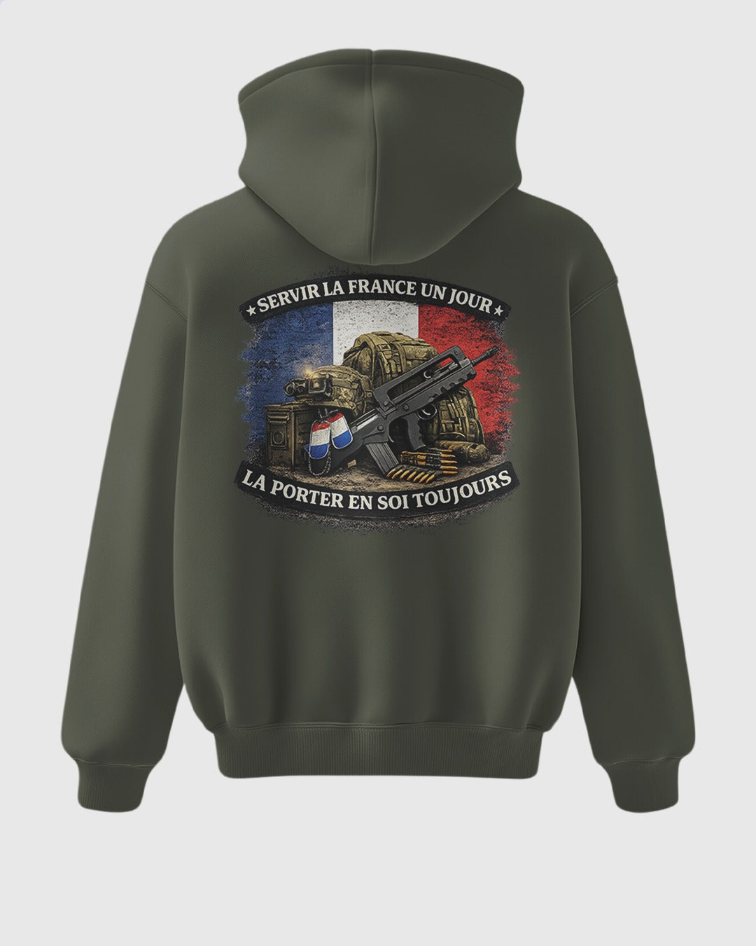 SERVIR LA FRANCE UN JOUR, LA PORTER EN SOI TOUJOURS