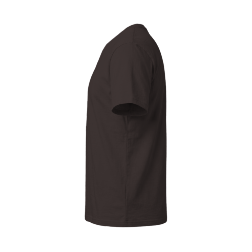 Textile - T-shirt Coton — Brown (manche)