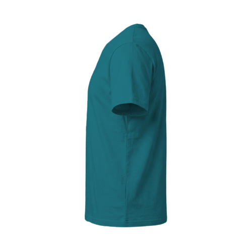 Textile - T-shirt Coton — Diva Blue (manche)