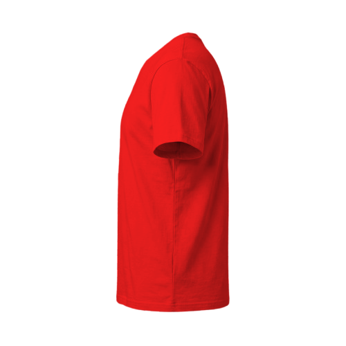 Textile - T-shirt Coton — Fire Red (manche)