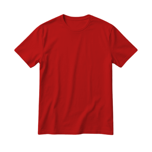 textile-t-shirt-coton — tshirt-fire-red-face