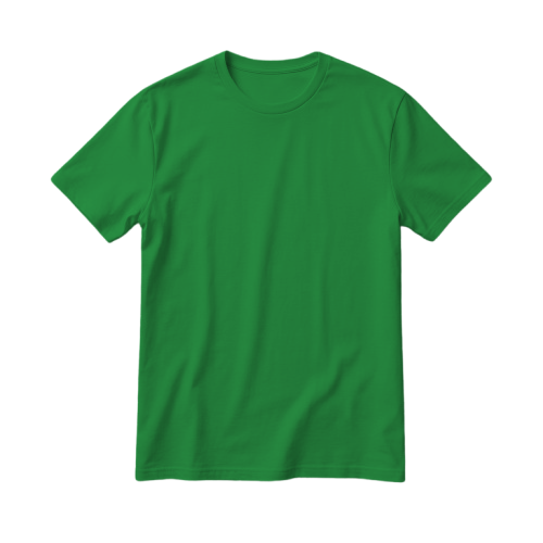 textile-t-shirt-coton — tshirt-kelly-green-face