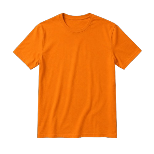 textile-t-shirt-coton — tshirt-orange-face