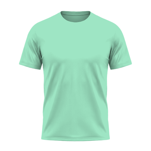 textile-t-shirt-polyester — tshirt-polyester-millennial-mint-face