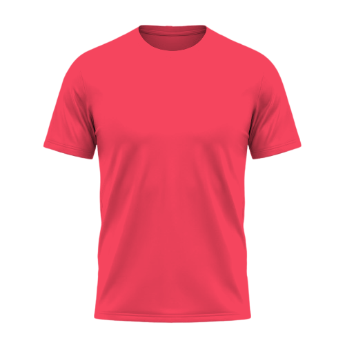 textile-t-shirt-polyester — tshirt-polyester-sunset-orange-face