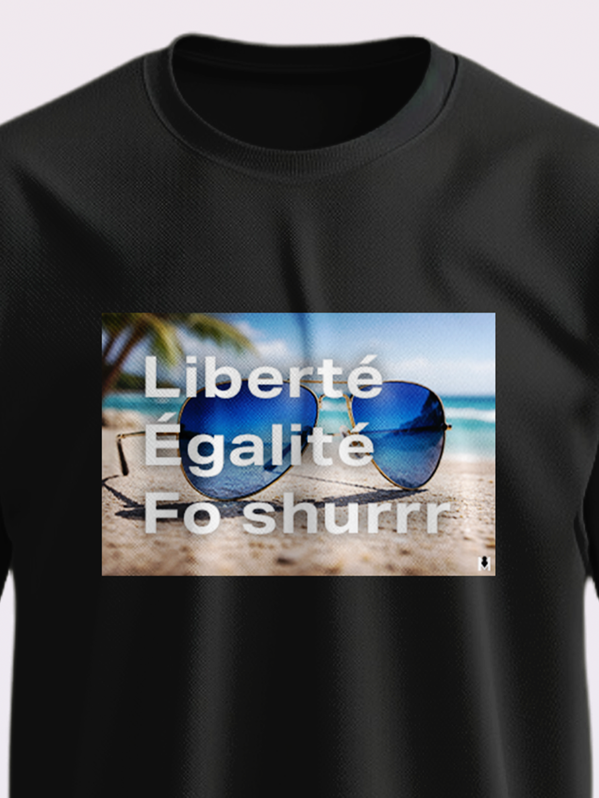 TSHIRT LIBERTÉ EGALITÉ FO SHURRR