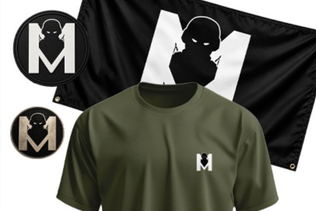 T-shirt avec un logo sur la poitrine